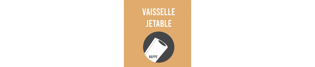 Vaisselle jetable